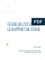 Guide Rapport de Stage