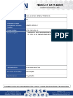 Data Book Centrifugal Pump