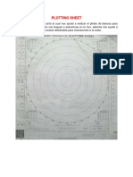 Guía plotting sheet