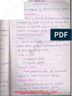 Sri Vidya College Electromagnetic Theory Course Material