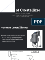 Types of Crystallizers