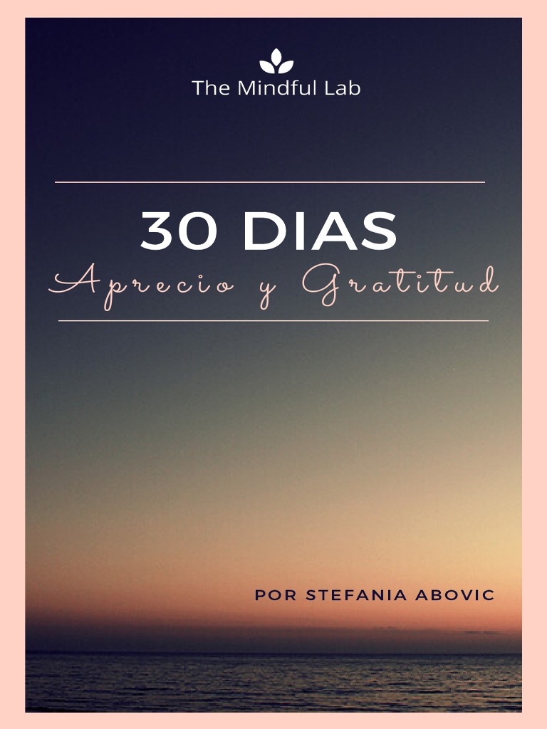 Diario de Gratitud: 30 Días de Aprecio | PDF