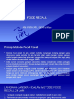 Food Recall New