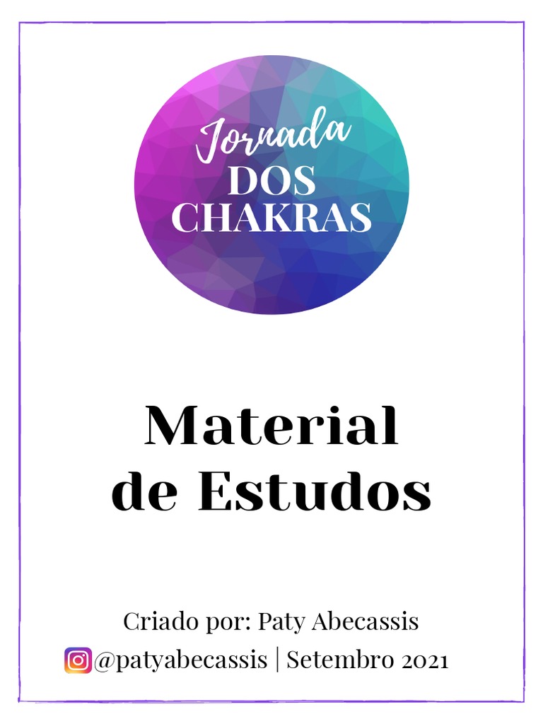 Guia Completo dos Chakras e Equilíbrio | PDF | Chacra | Mente