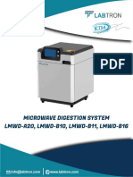 Microwave Digestion System LMWD-A20, LMWD-B10, LMWD-B11, LMWD-B16