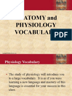 Physiology Vocabulary 1
