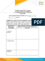 Formato Análisis de Problemáticas Socio-Ambientales - Unidad 2 - Fase 2 - Reflexión