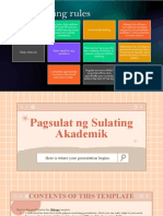 Pagsulat NG Sulating Akademik