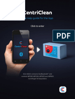 A5 CentriClean App Manual V1.4