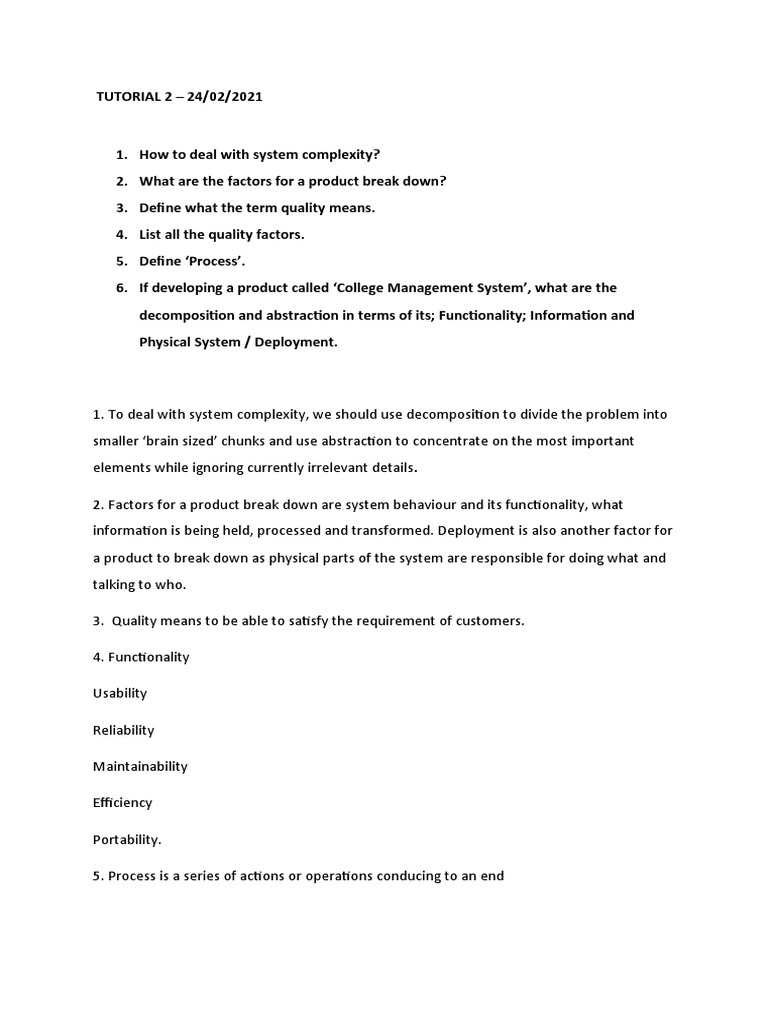Managing System Complexity in Product Development | PDF
