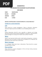 Assigmentno 1 Lab Organization Mangment in Safte Methods CODE (8629)