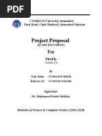 Project Proposal: COMSATS University Islamabad, Park Road, Chak Shahzad, Islamabad Pakistan