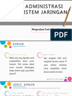 Administrasi Sistem Jaringan - Pertemuan Ke I