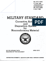 MIL-STD-1520C - Corrective Action and Disposition System