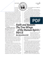 Faith and Reason: The Two Wings of The Human Spirit /: Rev. James Brent, O.P