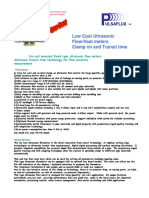 Ultrasonic Flowmeter Low Cost Brochure