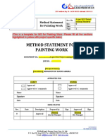 Method Statement For Painting Work