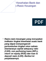 Download Indikator Kesehatan Bank Dan Rasio-Rasio Keuangan by adheetteea SN52730145 doc pdf
