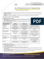 TAX 01 Fundamental Principles of Taxation