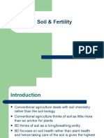 Soil and Fertility