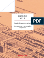 Capitalismo terminal - Corsino Vela - año 2018