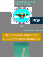 Declaracion Univ. DD - HH. - II B.A.