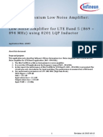 Infineon An457 for Bga7l1bn6 an v01_00 En