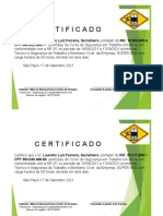 certificados NR 35