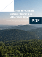 Resources For Climate Action Planning in Albemarle County