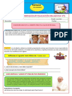 FICHA DE TRABAJO #3 - IV Experiencia (6) (3) (2) Uuuuu