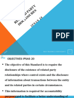 IPSAS 20 - Related Party Disclosures
