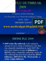 Swine Flu Outbreak 2009: Dr.T.V.Rao MD