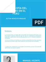 La Filosofía Del Derecho en El Perú