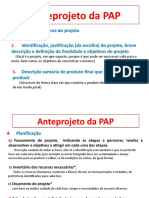 PPT - Anteprojeto Da PAP