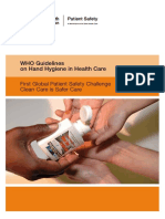 WHO Hand Hygiene Guidelines