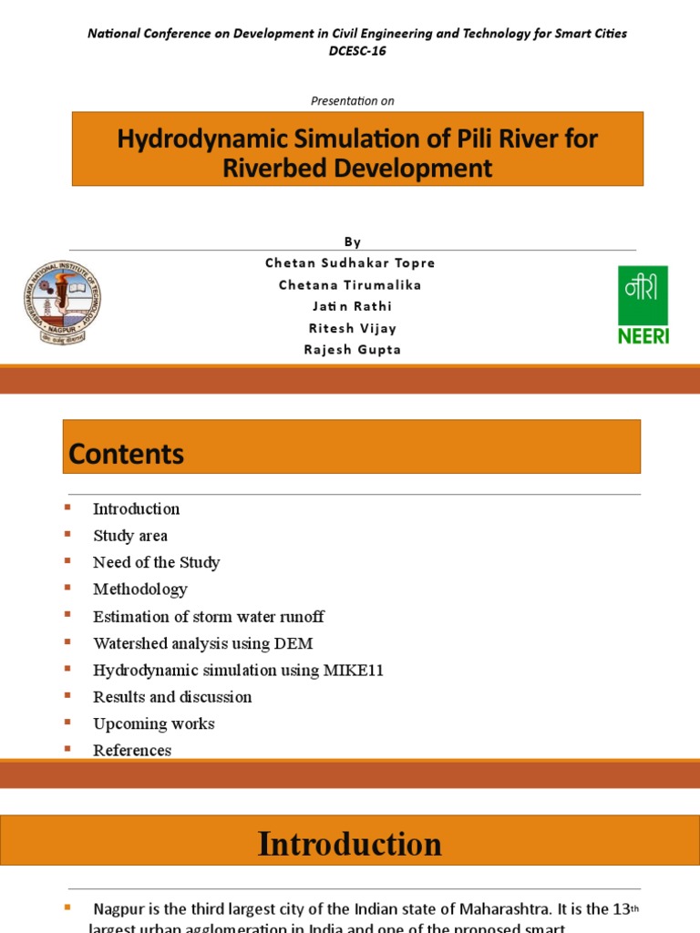 Hydrodynamic Simulation For Floodplain Modelling Pdf Drainage Basin