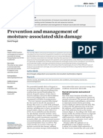 Prevention and Management of Moisture-Associated Skin Damage