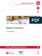 Administració I Gestió. Gestió Financera CFGS - Afi.m08 - 0.14. CFGS - Administració I Finances - Unlocked