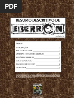 Eberron - Resumo Descritivo