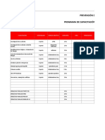 Programa de Capacitación - PRO DPPyR SIGER 08 PRG01