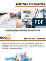 Presentacion Planificacion y Control de Proyectos (UEP) VI 03-09-2016