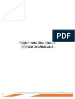 Reglamento Disciplinario EDESUR DOMINICANA