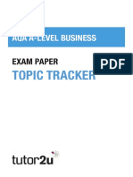 Business TopicTracker Alevel AQA