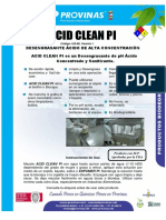 Acid Clean Pi I-29-80