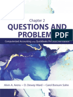 Questions and Problems: Computerized Accounting Quickbooks Pro 2020, 6Th Edition