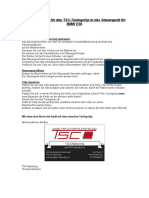 Einbauanleitung Tuningchip BMW E36