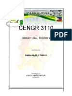 CENGR 3110 Structural Theory I