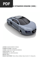 Download VDE-Vehicle dynamics engine by Jordan HotCoffee Bennett SN52732272 doc pdf