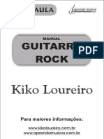 Manual Kiko Loureiro - Guitarra Rock