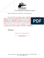 Declaração de Endereço de Guarda Do Acervo Apostilamento Endereço